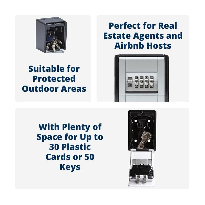 ABUS KeyGarage 787 Big - Key Box for Wall mounting