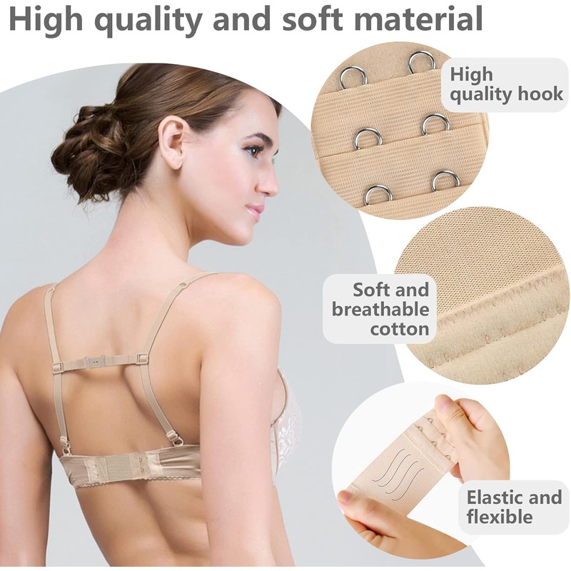 WD&CD 12 Piezas Conjunto Extensor de Sujetador de Mujer