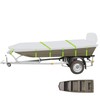 Jon Boat Cover Fit Havoc Mud Motor MSTC 1756/1750/1753, Fishing