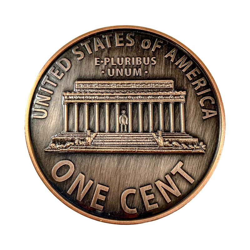 Giant Penny Coin | Jumbo Penny | Huge Penny Prop