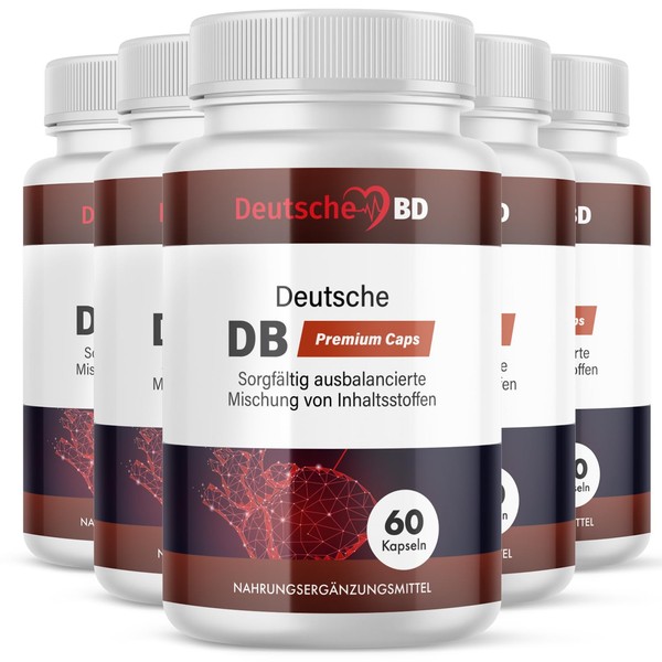 German BD Capsules - Quality Directly for You - Capsules for Men and Women | 60 Capsules - 5 Doses