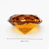 Eterspr Amber crystal glass diamond, 50 mm crystal glass diamond,