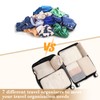 Suitcase Organiser Set 7-Piece Waterproof Packing Cubes Suitcase Organiser Packing