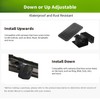 Universal Gutter Mount for Solar Panels & Security Cameras, No-Drill