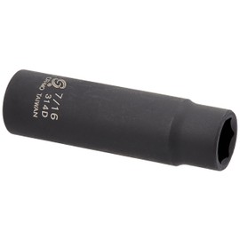 Sunex 314d 3/8" Drive 7/16" Deep Impact Socket