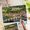 Lantern Press Heidelberg, Germany, Historic View of Town and Castle