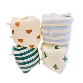 KC Certified Hidden Wave Adult Arm Float Tube for Summer Water Play Arm Float Cactus 3ea