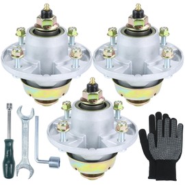 Lawneagle 3 Pack AM144377 Spindle Assembly Replaces John Deere AM144377 John Deere Spindle Kit, AM124498, AM131680, AM135349 for John Deere Z425, Z445, X300, X320, X500, LT160 Lawn Tractors