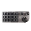 USB Mini 15 Key Keypad with 3 Knobs Type C
