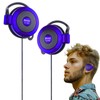 Ear Clip Headphones Wired - 3.5mm Ear Hook Stereo Earbuds,MP4