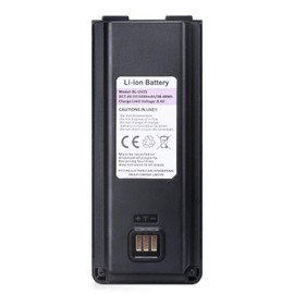 BAOFENG UV-25B 5200mAh Li-ion Rechargeable Battery, 7.4V Original High-Capacity Battery Support USB-C Direct Charging, Compatible with UV-25 Tactical Two Way Radio (Black)