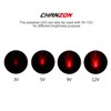 CHANZON 20 pcs Pre-Wired 3mm Red Blinking LED Diode Lights