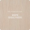 General Finishes Oil Base Gel Stain, 1 Half-Pint, White