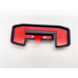 Unbranded OVERLAY 6PC Gloss Black GMC Sierra Emblem 2019+ GMC Sierra 1500 SLT 4X4