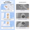 TUSHY Spa Self-Cleaning Warm Water Toilet Bidet Attachment. Adjustable Nozzle,