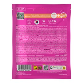 Iroha Nature – Maschera viso purificante post-allenamento | Con spirulina e acido ialuronico | Idratazione e lenizione dopo l'esercizio | Maschera coreana vegana per tutti i tipi di pelle