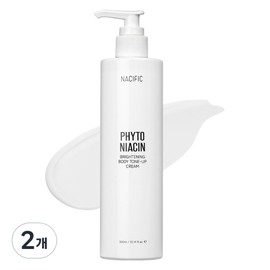 Nesific Phyto Niacin Whitening Body Tone-Up Cream, 2 pcs / 네시픽 피토 나이아신 화이트닝 바디 톤업크림, 2개
