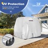 Explore Land 600D Waterproof Golf Cart Cover Universal Fits for