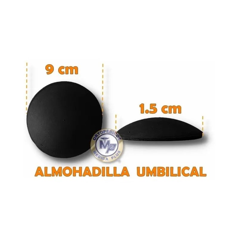 Faja Hernia Umbilical 13 Cm Almohadilla Para Ombligo 2 Pzs