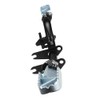Footrest footrest carrier foldable cross black for Simson S50 S51
