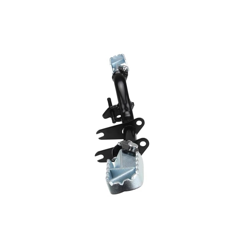 Footrest footrest carrier foldable cross black for Simson S50 S51