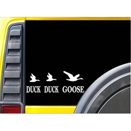Duck Duck Goose L070 8 inch Sticker goose decal
