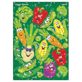 Veggie Friends Sparkle Reward Stickers