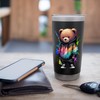 Teddy Bear Colorful Hip Hop Music Culture Rap Lover Stainless