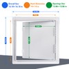 Donext Access Plumbing Panel for Drywall Ceiling, 14x14 in Plastic