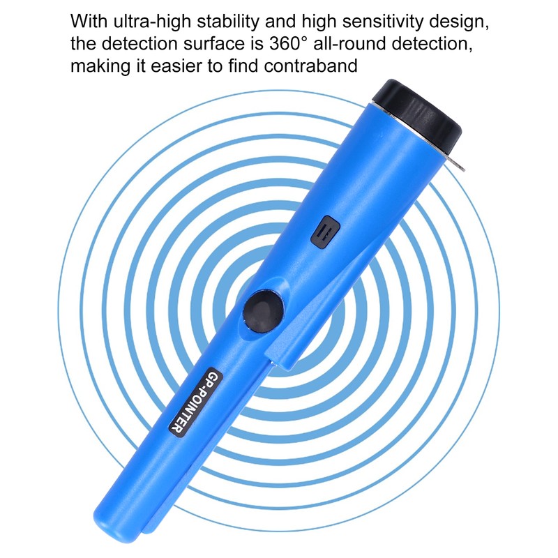 Metal Detector Professional Portable Waterproof Handheld Metal Detector with LED