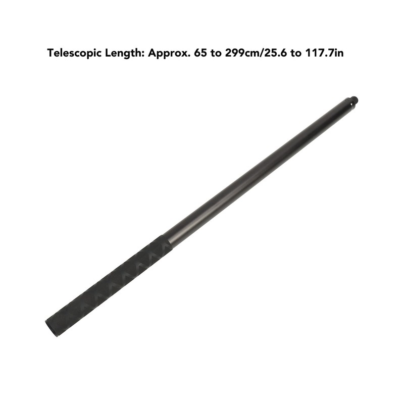 Action Camera Selfie Stick Aluminum Alloy Extendable Screw In Invisible