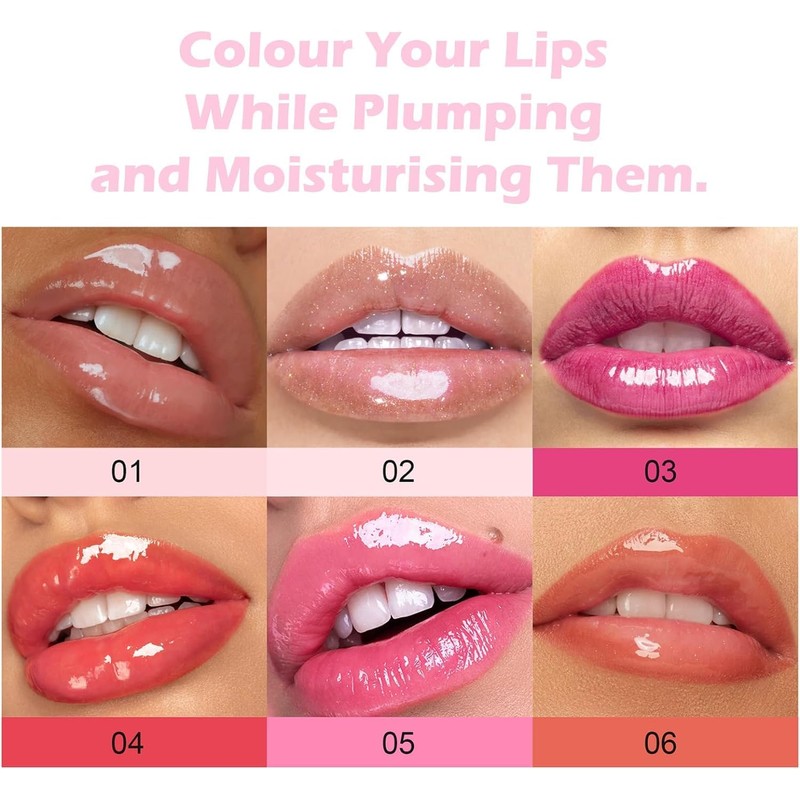 Lip Glow Oil Aceite Hidratante Para Labios 1# Brillo de