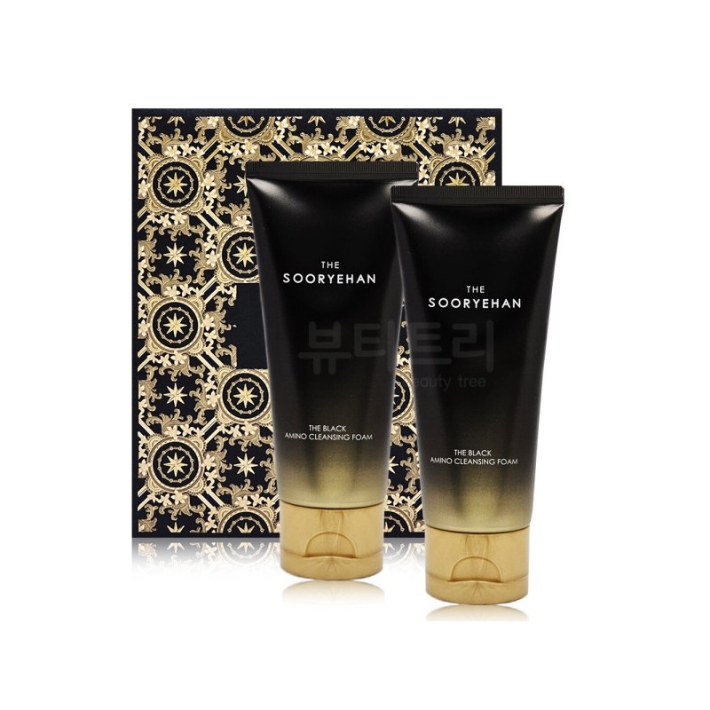 Su-ryeon The Black Amino Cleansing Foam 100ml + 100ml Set