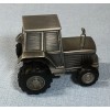Creative Gifts International Tractor Bank Silver Farm Related Metal Vehicle
