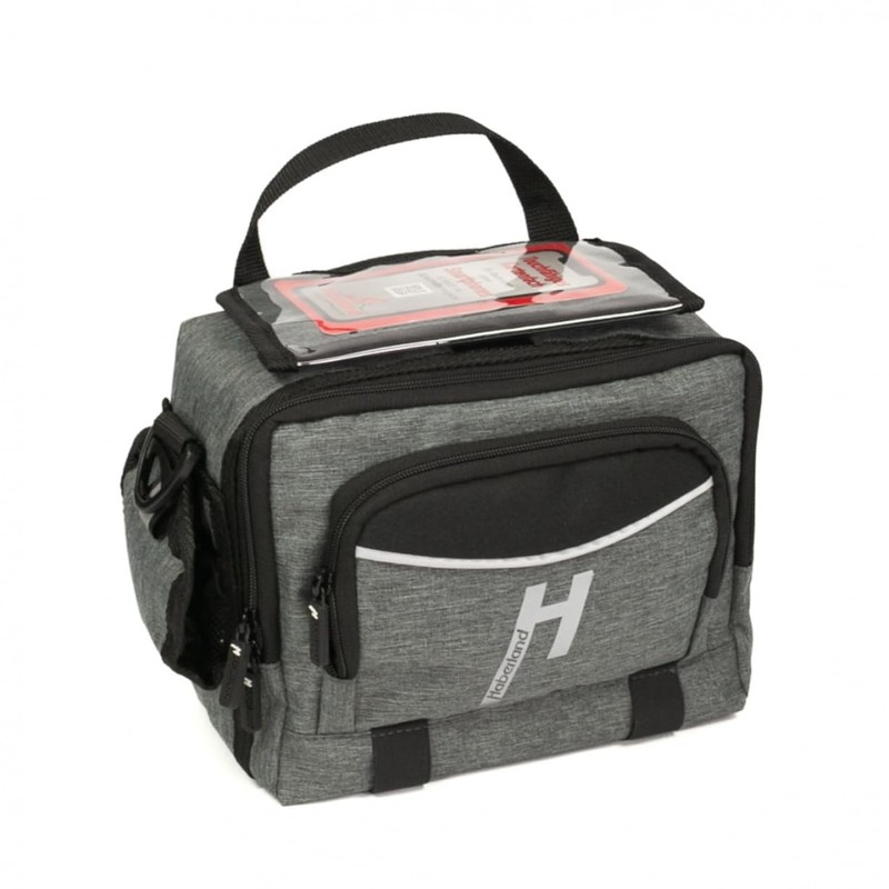 Haberland Bottle Bicycle Handlebar Bag Grey