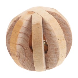 Beavorty Natural Wooden Toys for Small Pets Hamster Rabbit Chinchilla Guinea Pig Molar Chewing Toys for Pet Entertainment