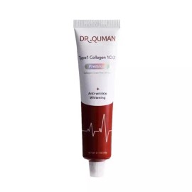 Dr. Qumen 닥터큐먼 T1콜라겐100 크림팩 60gX2+10gX4+스파출러 Dr. QnM T1 Collagen 100 Cream Pack 60gX2+10gX4+Spa Out Roller [Single option]