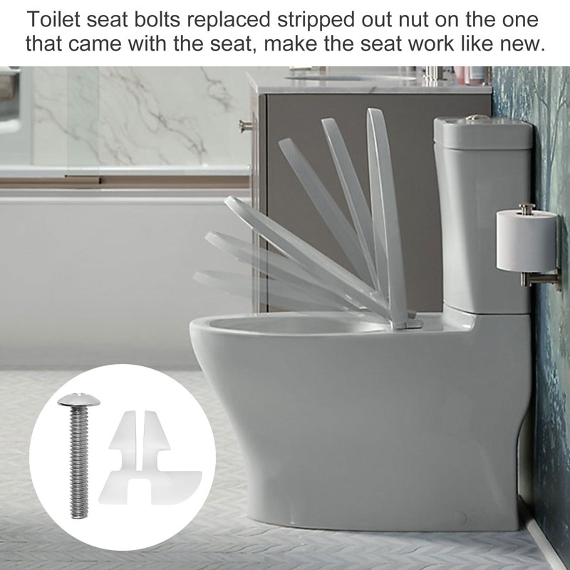 TNITRIB Toilet Seat Bolts for Kohler 1133024 Hardware Pack, for