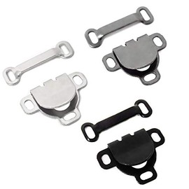 Honbay 36 pares de ganchos de metal para coser y cierres de ojos para brasier, ropa DIY (3 colores)