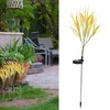 2pcs Solar Wheat Ear Lights IP44 Waterproof Wheat Ear LED
