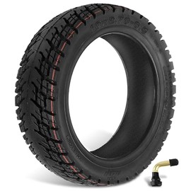 GLDYTIMES 10x2.75 Tubeless Off-Road Vacuum Tire, 10x2.75-6.5 10 Inch, Fits Speedway Dualtron Joyor Titan Segway Gotrax Mten3 Okai Beetle Hitway H5 Electric/Gas Scooter balance Scooter