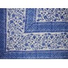 Rajasthan Block Print Tapestry Cotton Bedspread 108" x 88" Full-Queen