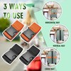 Milifox Luggage Straps for Suitcases, 76" Suitcase Strap, 4 Pack