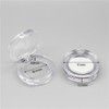seimeinoki Eye Shadow Case, Empty 1 Color Storage, Round Makeup