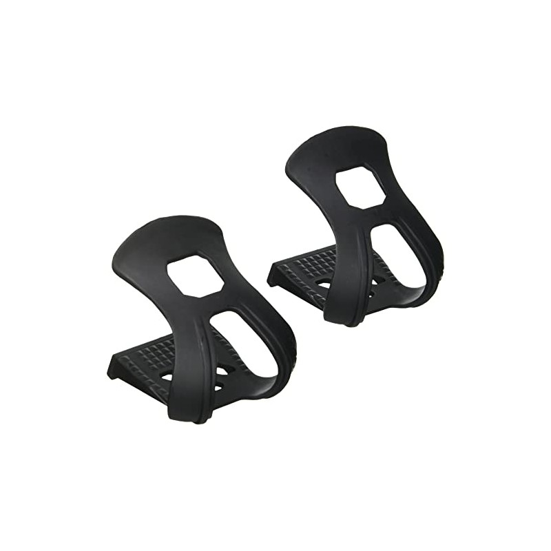 Captain Stag Y-2616 Resin Half-Toe Clip (Black)