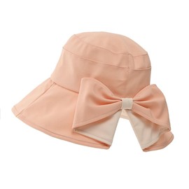 Summer Sun Hats for Women Outdoor UPF 50+ Wide Brim Foldable Packable Beach Fisherman Bucket Hat Orange