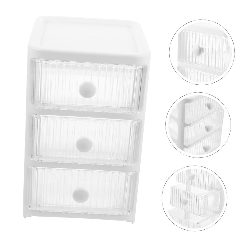 Zerodeko Desktop Sundry Organizer Multi Layer Drawer Storage Box for