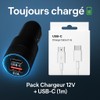 USB Car Charger Quick Charge 3.1A Type C Phone Adapter