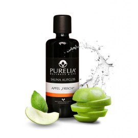 PURELIA Sauna Infusion Concentrate Apple Fresh 100 ml Natural Sauna Infusion Pure Essential Oils