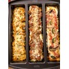 Chicago Metallic Professional Lasagna Trio Pan, Perfect for loaf breads,
